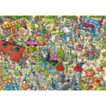 1000 pc Ravensburger Puzzle - Holiday Resort 4 The Amusement Park